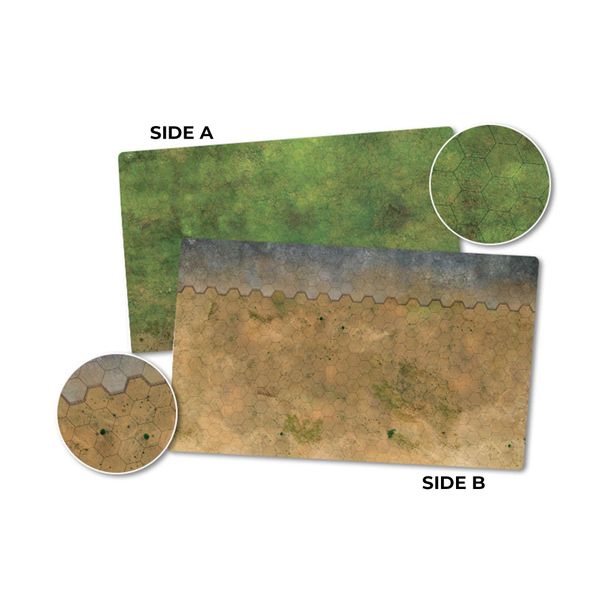 Hovedbilde Hextech Game Mat 1: Grasslands/Arid/Urban