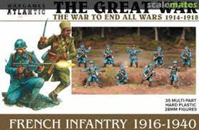 Hovedbilde French Infantry 1916-1940 (Wargames Atlantic)