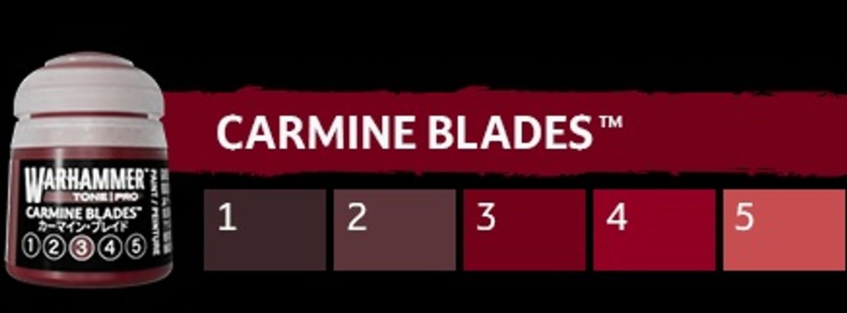 Warhammer Tone Pro Carmine Blades # 2