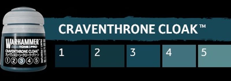 BUNDLE Warhammer Tone Pro Craventhrone Cloack (Alle 5)