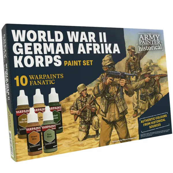 Hovedbilde World War 2 German Afrika Korps Paint Set (AP)