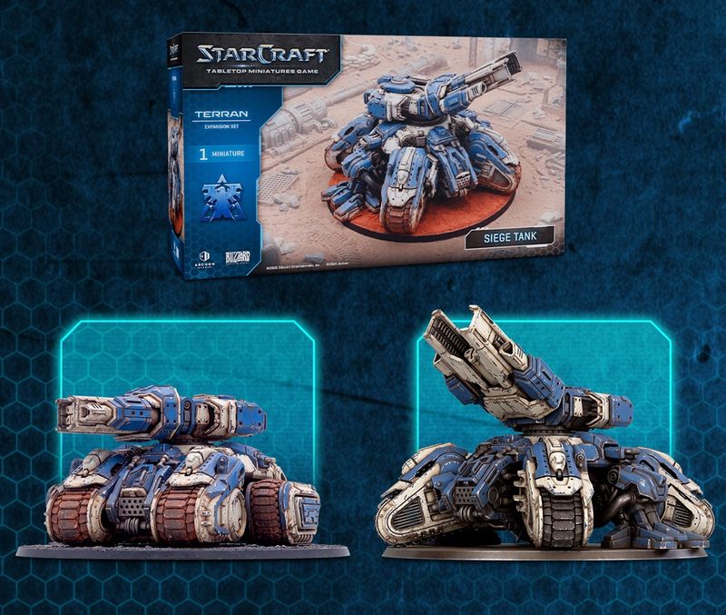 StarCraft Terran Siege Tank (Wave 2)