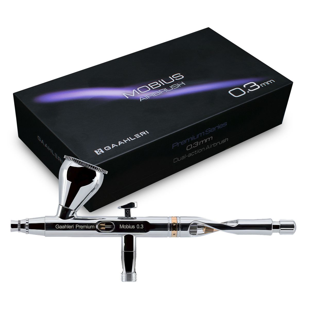 GSW Premium Series GHPM-Mobius Airbrush 0.3mm