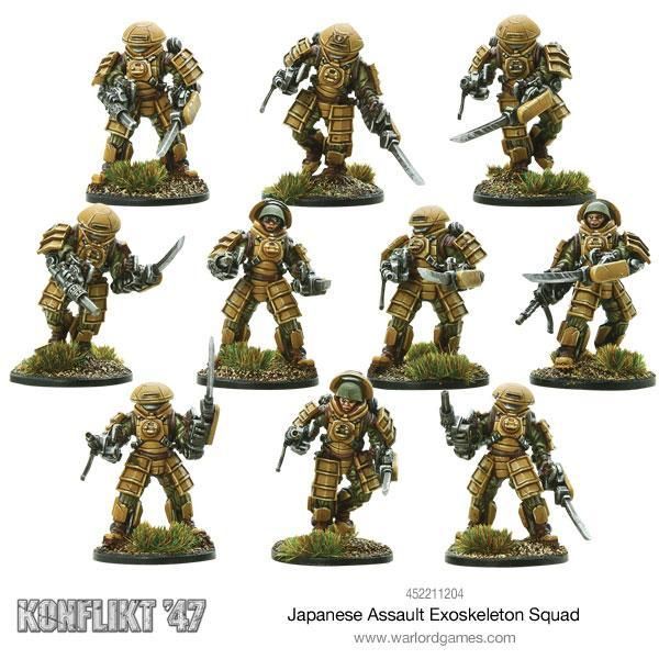 Hovedbilde Konflikt '47 Assault Exoskeleton Squad (Warlord)