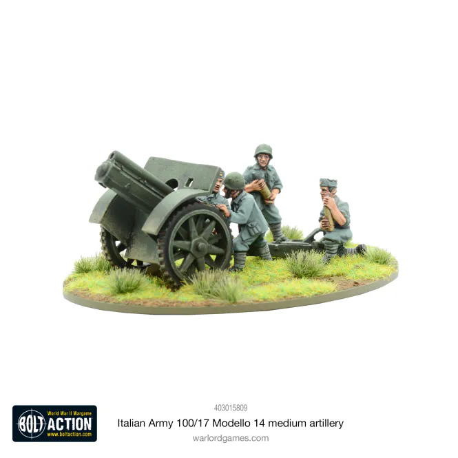 Hovedbilde Italian Army 100/17 Modello 14 Medium Artillery ...