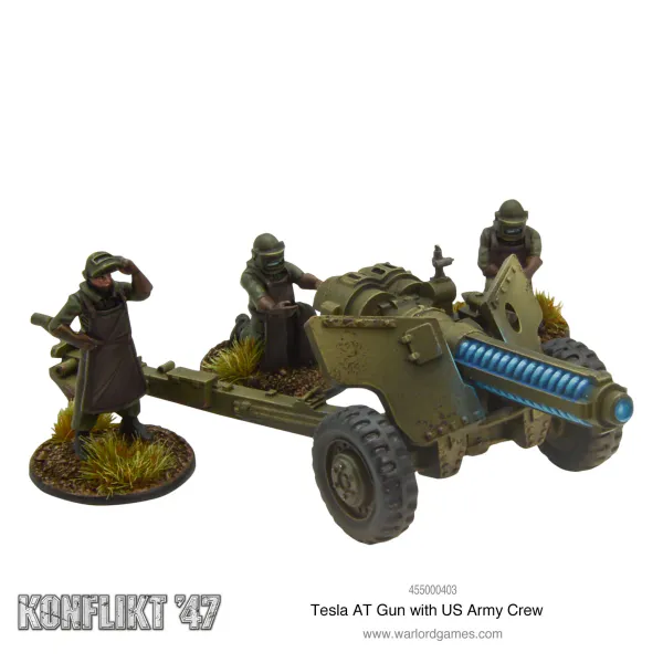 Hovedbilde Konflikt '47 Tesla AT Gun with US Army Crew ...