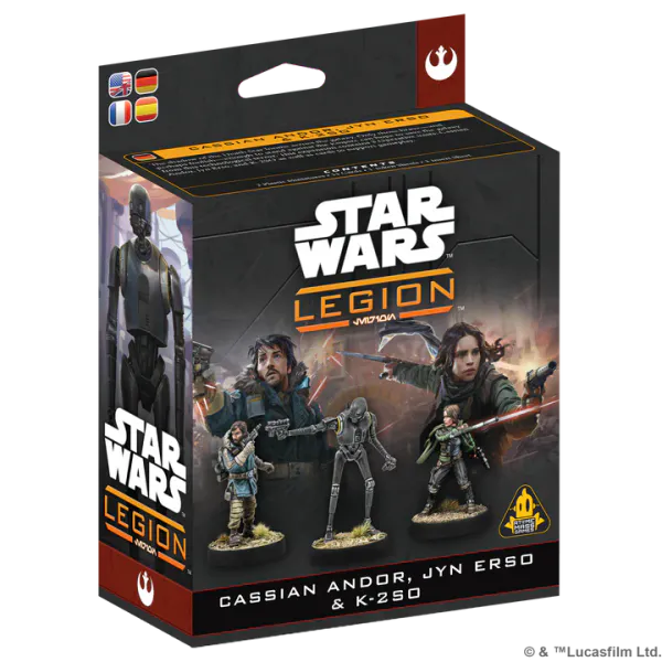 Hovedbilde Legion: Cassian Andor,Jyn Erso & K-2SO