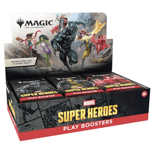 Hovedbilde Magic: Marvel Super Heroes Play Booster Display