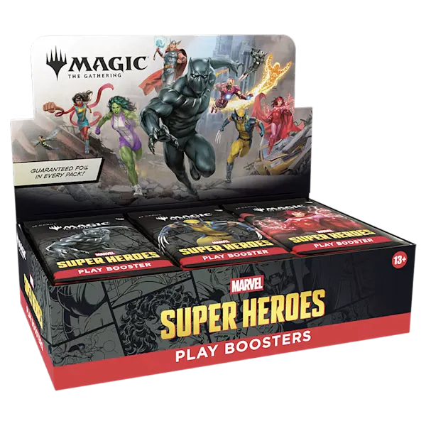 Hovedbilde Magic: Marvel Super Heroes Play Booster Display