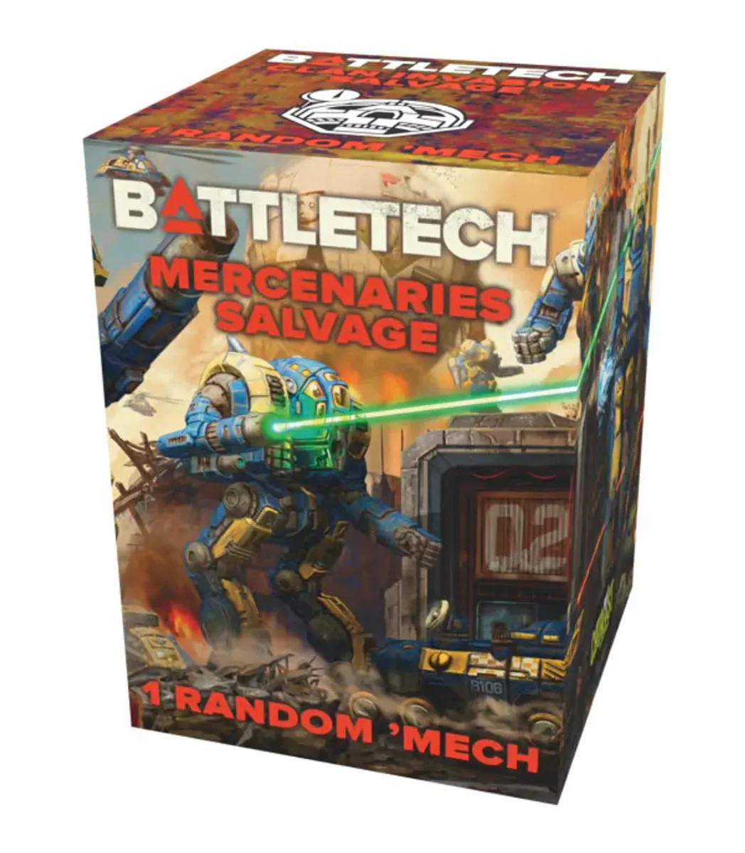 Battletech: Mercenaries Salvage box