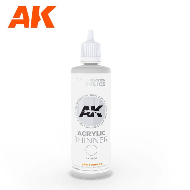 Hovedbilde Acrylic Thinner 100ml (AK)