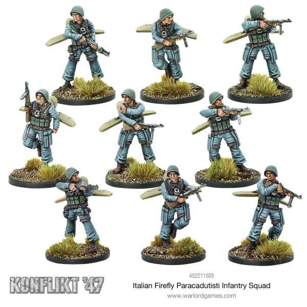 Hovedbilde Konflikt '47 Firefly Paracadutisti Infantry Squad ...
