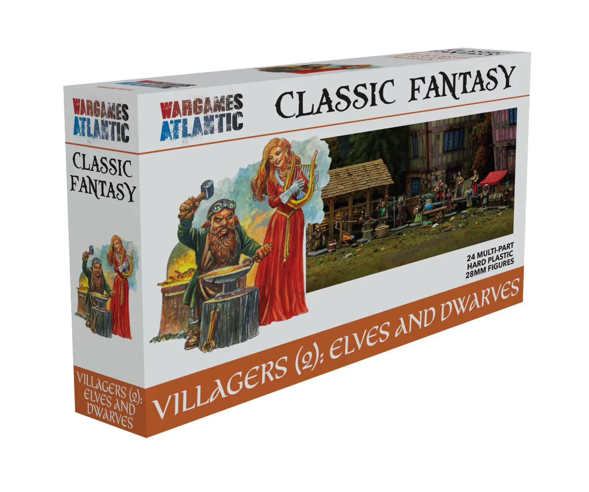 Villagers (2): Elves & Dwarves (Wargames Atlantic)