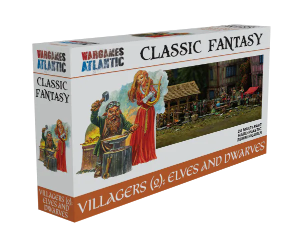 Hovedbilde Villagers (2): Elves & Dwarves (Wargames ...
