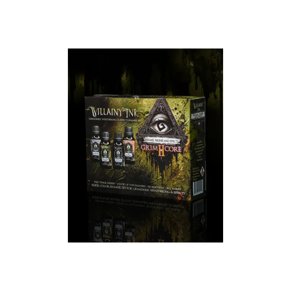 Hovedbilde Villany Ink Enamel - Grim Core Set 2 V3 (4 x ...