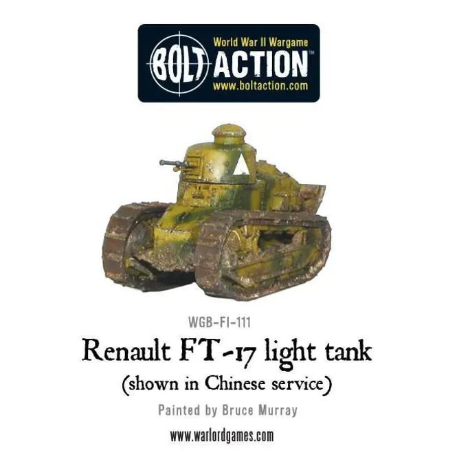 Hovedbilde French Army Renault FT-17 (Warlord)