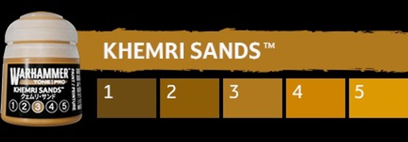 BUNDLE Warhammer Tone Pro Khemri Sands (Alle 5)