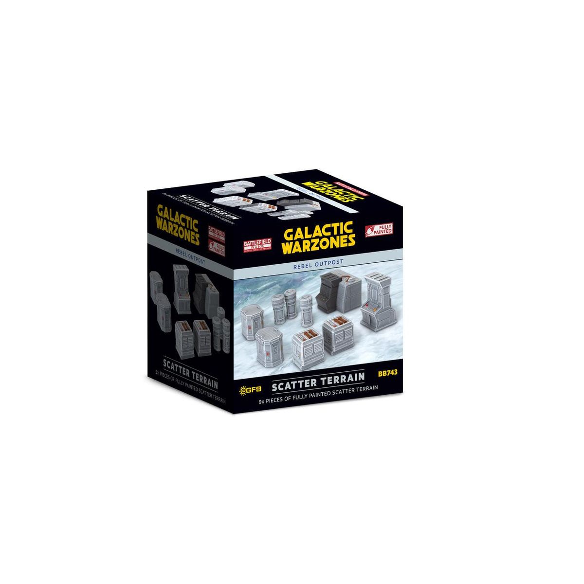 Galactic Warzones: Scatter Terrain