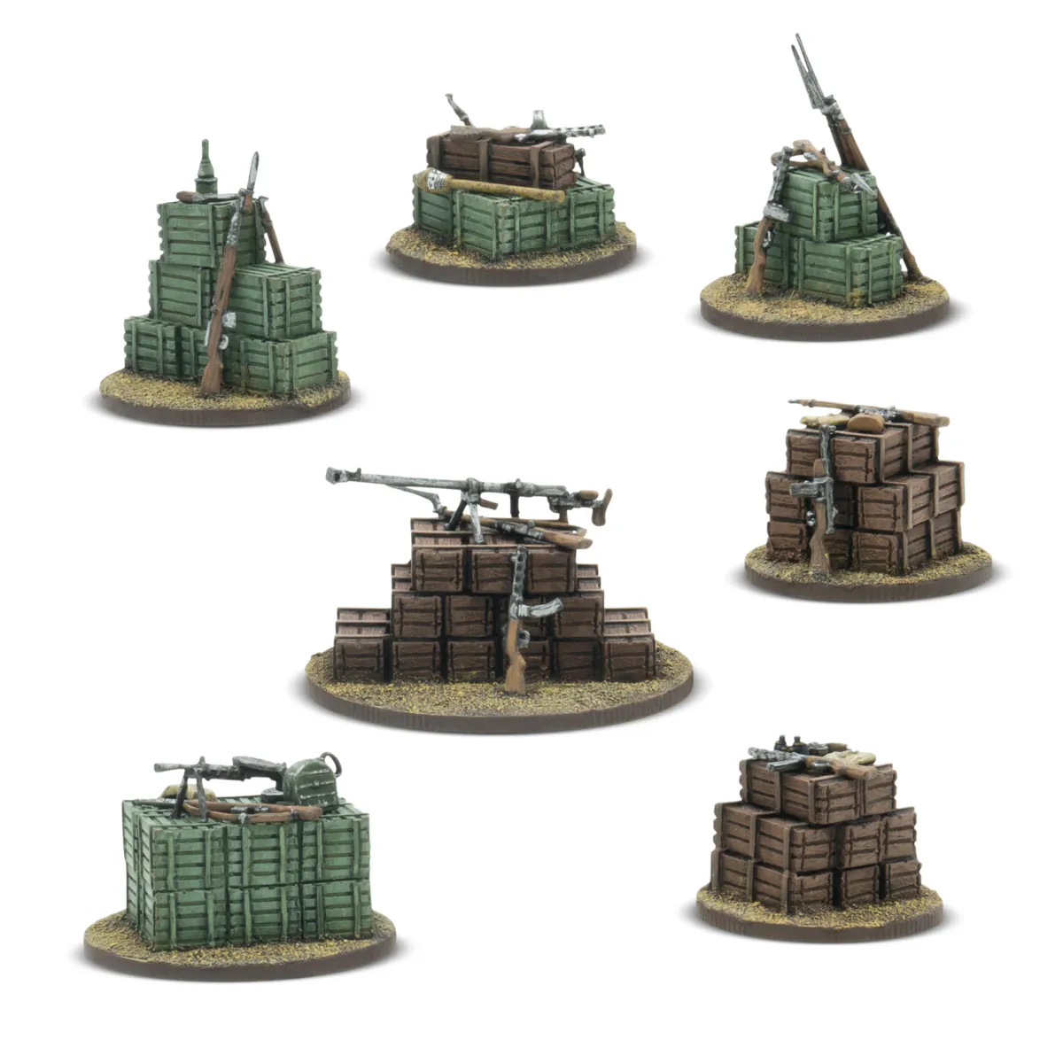 Bolt Action/Konflikt '47 SOVIET Objective Markers (Warlord)