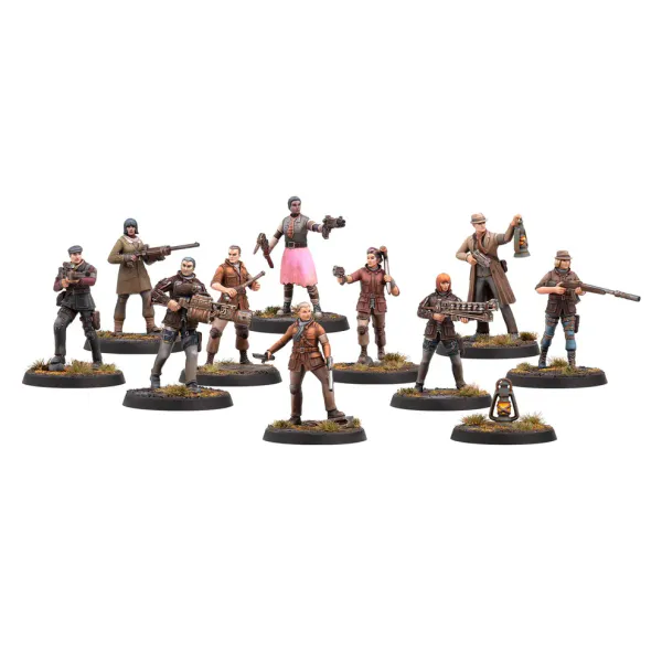 Hovedbilde Fallout: Miniatures - Railroad Core Box PLASTIC