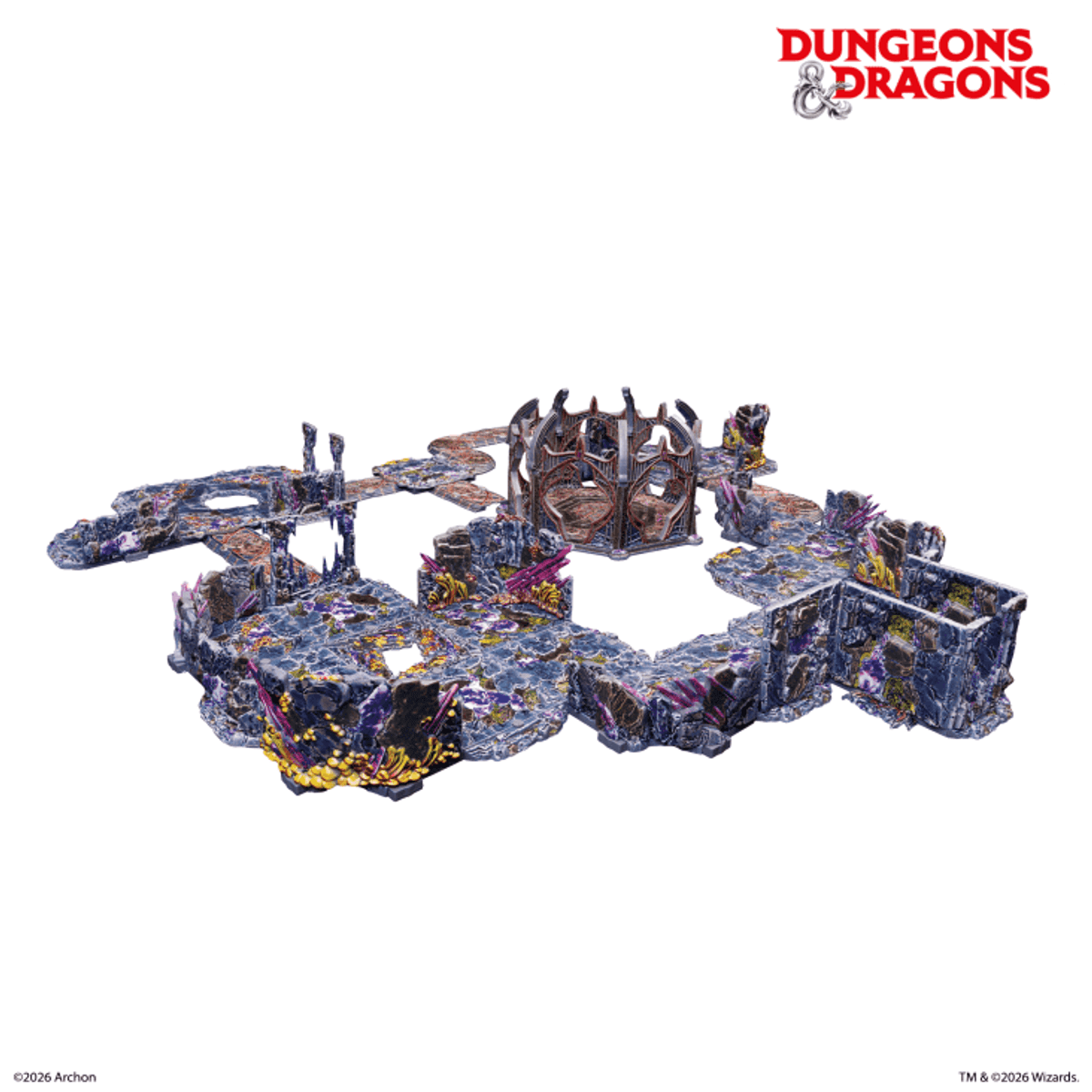 Dungeons & Dragons Pre-Painted Underdark Terrain Set (Archon Studio)