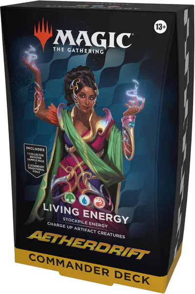 Hovedbilde Magic: Aetherdrift Commander Deck (Living Energy)