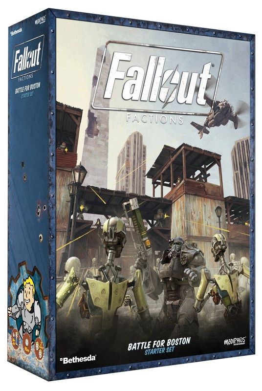Fallout Factions: Battle for Boston Starter Set w/MacCready Promo Figure