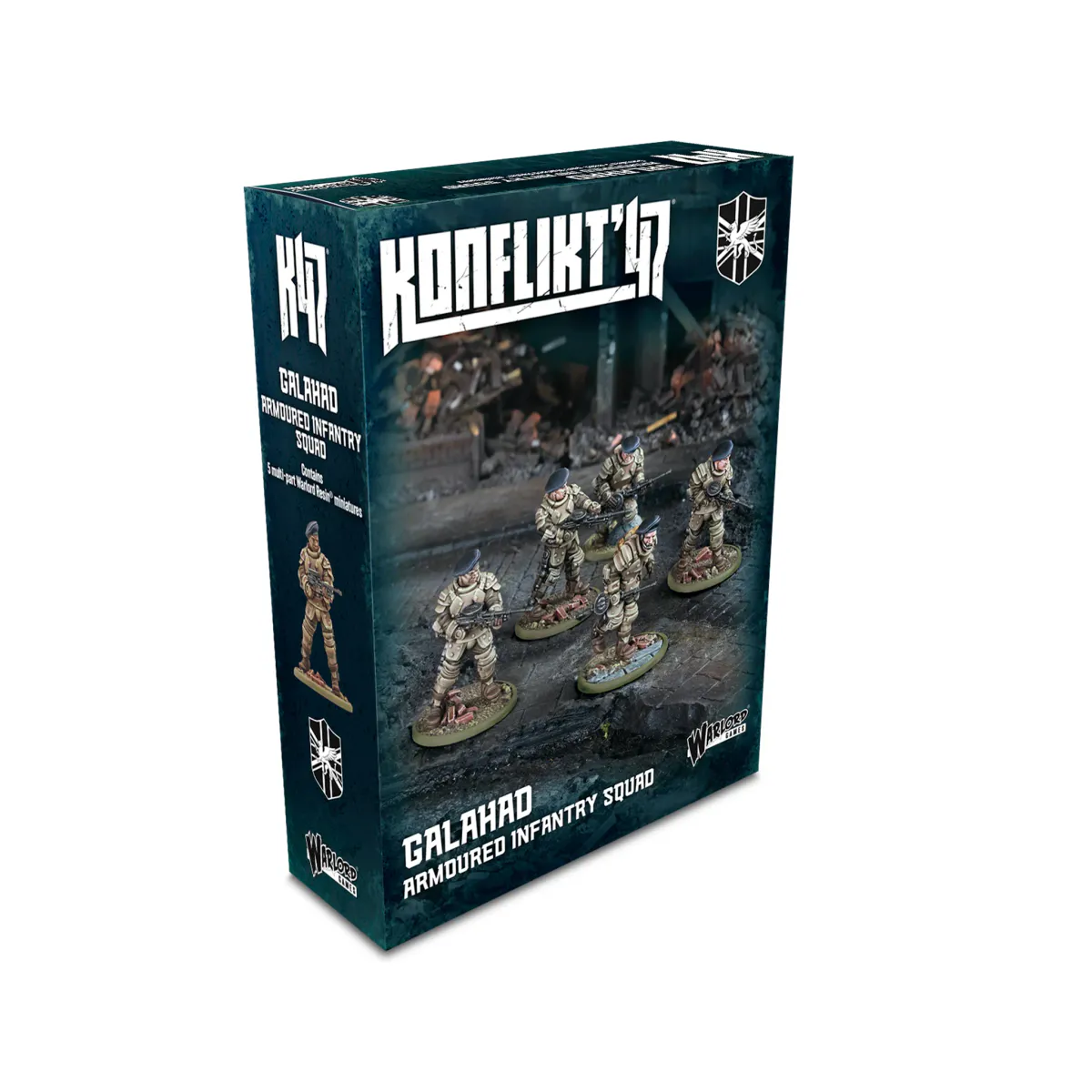 Konflikt '47 British Galahad Armoured Infantry Squad (Warlord)