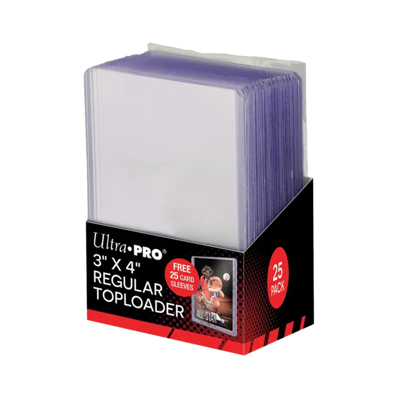 Ultra Pro Clear Regular Toploader and Penny Sleeves BUNDLE